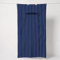 Serviette de plage ORANE Santorini bleu marine